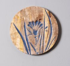 Peaceful Lavender Wall Plate Set of 6