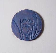 Floral Symphony Wall Plate Set of 4