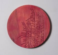 Natural Weave Wall Plate Set of 4