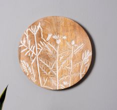 Delicate Flora Wall Plate Set of 2