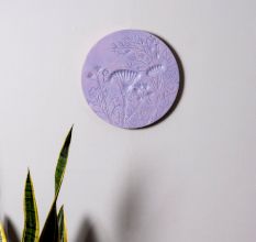 Mauve Garden Elegance Plate