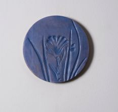 Cerulean Garden Wall Plate
