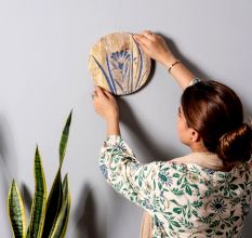 Blue Serenity Wall Plate