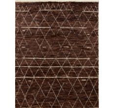 New Chalcoal Colour Moroccon Design Rug