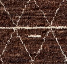 New Chalcoal Colour Moroccon Design Rug