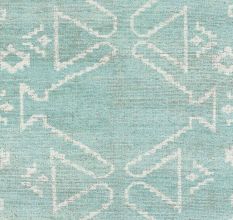 Handmade Knotted Hand Woven Bamboo Rug