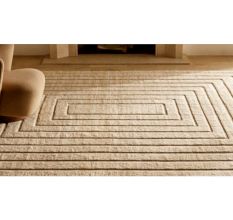New Handmade Burbur Knotted Rug