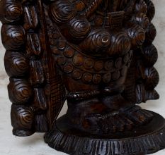 Traditional Hand-Carved Lord Venkateswara Idol