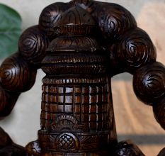 Traditional Hand-Carved Lord Venkateswara Idol