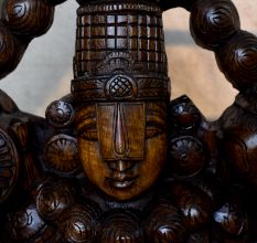 Traditional Hand-Carved Lord Venkateswara Idol