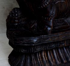 Handcrafted Wooden Lord Ganesha Idol