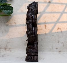 Handcrafted Wooden Lord Ganesha Idol