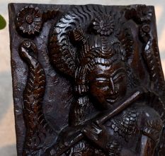 Divine Flute Playing Krishna Sculpture