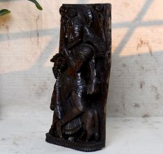 Divine Flute Playing Krishna Sculpture