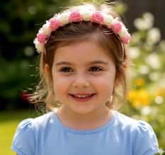 Floral Charm Baby Hair Band