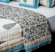 Elegant Leaf Block Quilt