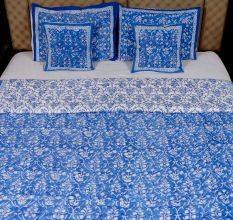 Blue Heritage Reversible Quilt