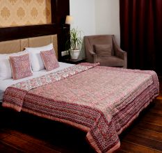 Rosewood Jaipuri Cotton Quilt
