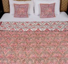 Rosewood Jaipuri Cotton Quilt