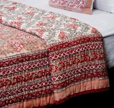 Rosewood Jaipuri Cotton Quilt