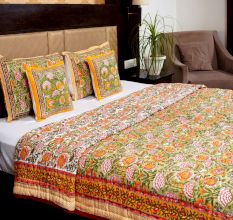 Floral Paradise Cotton Quilt