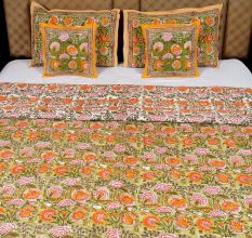 Floral Paradise Cotton Quilt