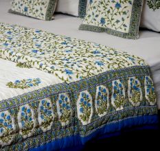 Royal Leaf Jaipuri Quilt