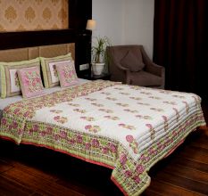 Rose Garden Jaipuri Quilt