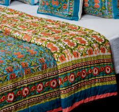 Rustic Bloom Reversible Quilt