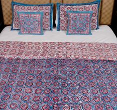 Pink Indigo Heritage Quilt