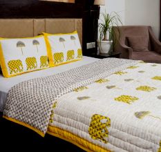Royal Elephant Jaipuri Quilt