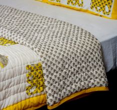 Royal Elephant Jaipuri Quilt