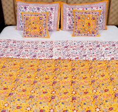 Sunlit Blossom Cotton Quilt