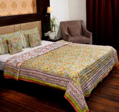 Green Meadow Reversible Quilt