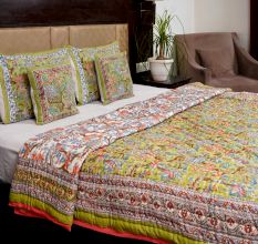 Green Meadow Reversible Quilt