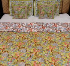 Green Meadow Reversible Quilt