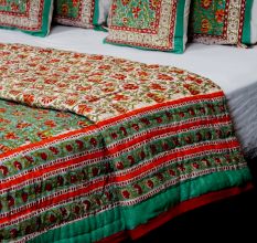 Green Harmony Reversible Quilt
