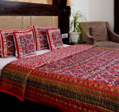 Vintage Rose Jaipuri Quilt