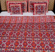 Vintage Rose Jaipuri Quilt