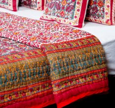 Vintage Rose Jaipuri Quilt