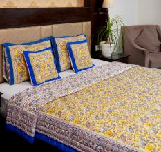 Royal Marigold Cotton Quilt