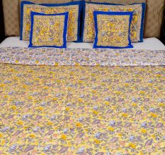 Royal Marigold Cotton Quilt