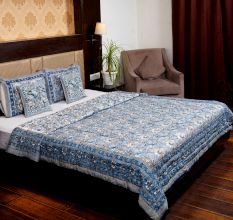 Elegant Sky Cotton Quilt