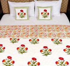 Royal Tulip Cotton Quilt