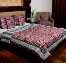 Royal Ajrakh Jaipuri Quilt