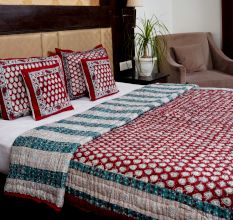 Royal Ajrakh Jaipuri Quilt