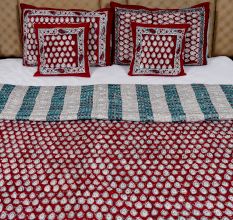 Royal Ajrakh Jaipuri Quilt