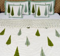 Botanic Charm Cotton Quilt