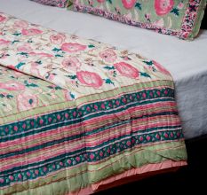Rose Meadow Jaipuri Quilt