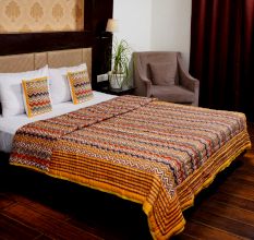 Zigzag Heritage Jaipuri Quilt